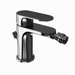 Picture of Single Lever Bidet Mixer with Popup Waste - Black Chrome