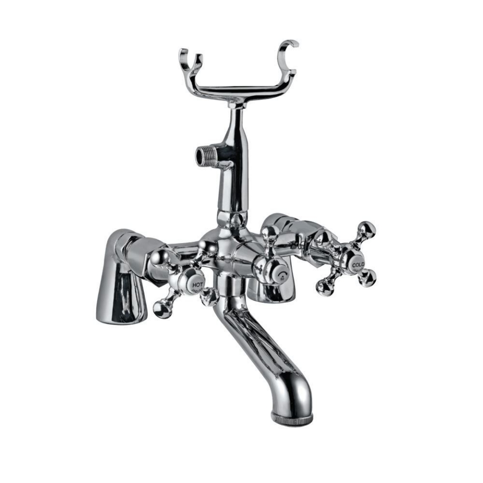 Picture of Bath & Shower Mixer with Telephone Shower Crutch