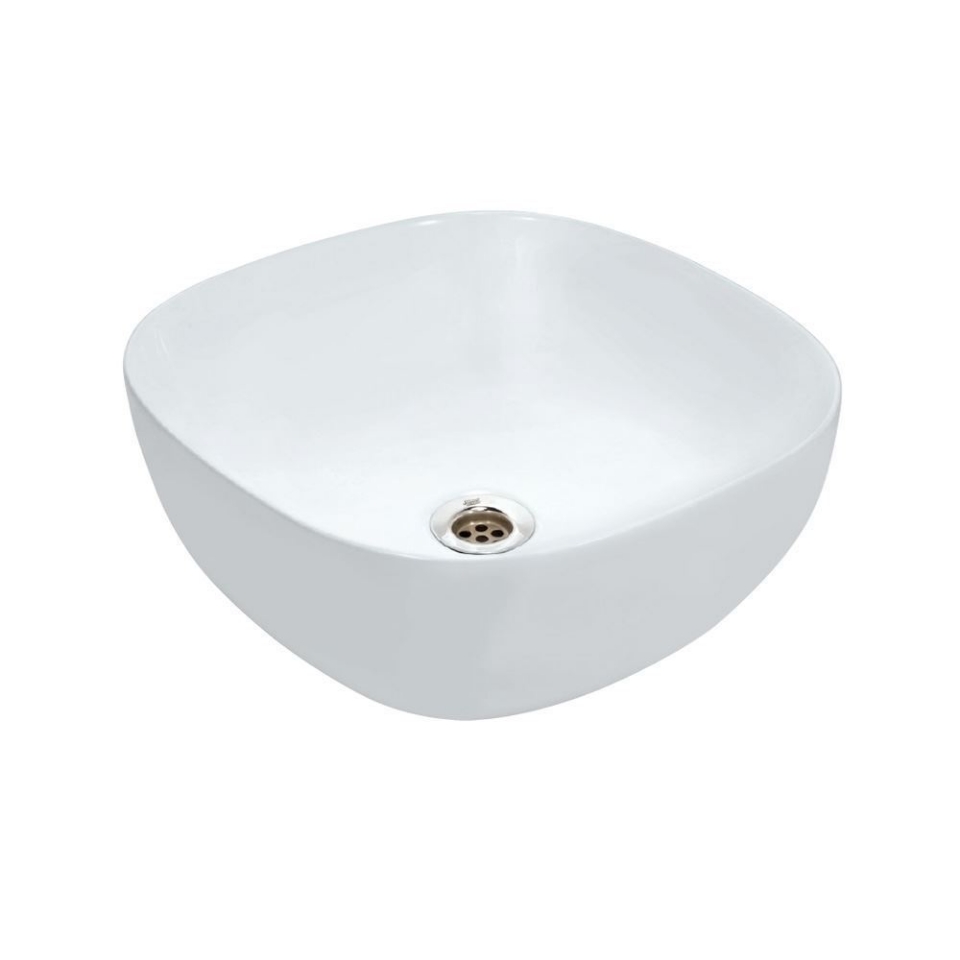 صورة Thin Rim Table Top Basin - White