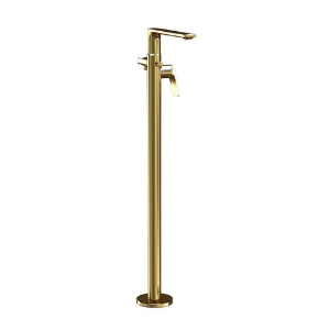 Picture of Exposed parts of floor mounted single lever bath mixer - Gold Bright PVD