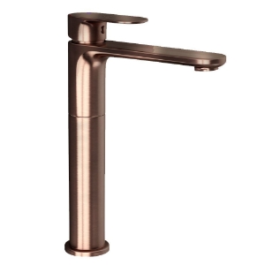 Picture of Single Lever High Neck Basin Mixer - Antique Copper