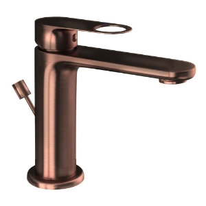 Picture of Single Lever Basin Mixer with Popup Waste - Antique Copper