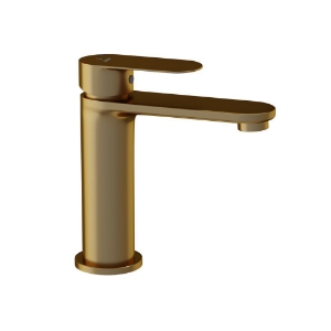 Picture of Single Lever Basin Mixer - Gold Matt PVD