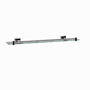 Picture of Glass Shelf 600mm Long - Black Chrome