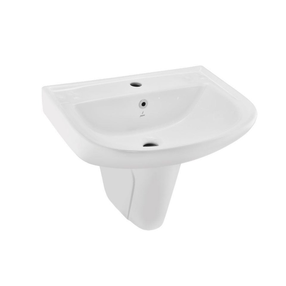 صورة Wall Hung Basin with Half Pedestal