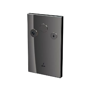 Picture of In-wall i-ﬂushing system - Black Chrome