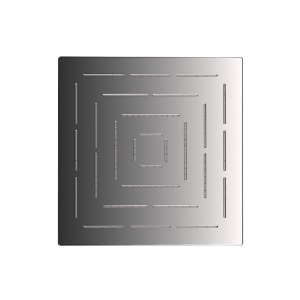 Picture of Square Shape Maze Overhead Shower - Black Chrome