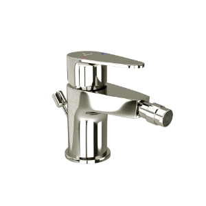 Picture of Single Lever Bidet Mixer with Popup Waste - Stainless Steel