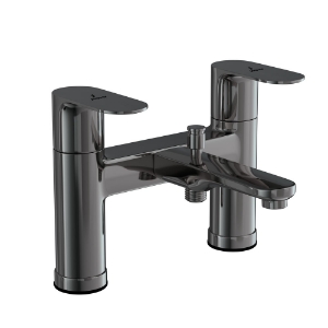 Picture of H Type Bath and Shower Mixer - Black Chrome