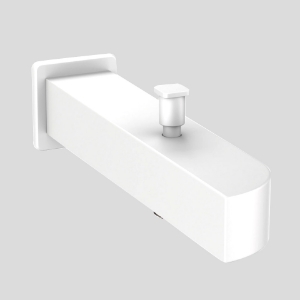 Picture of Alive Bath Spout - White Matt