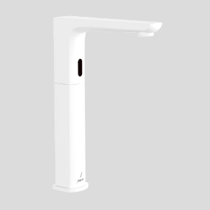 Picture of Kubix Prime High Neck Sensor Faucet - White Matt