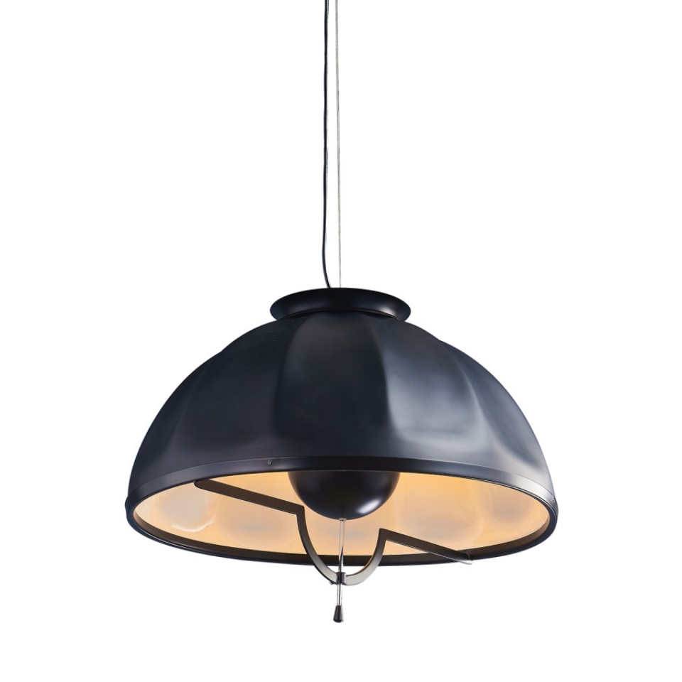 صورة Black Aluminium shade Pendant Light