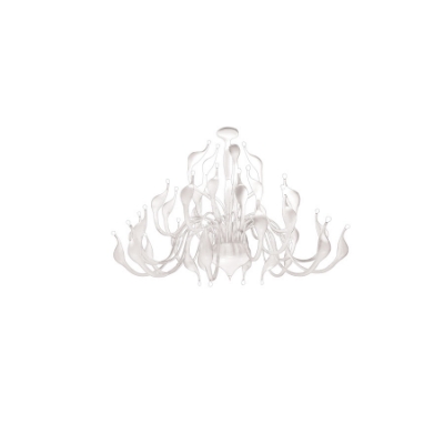 الصورة: Meta Swan Chandelier - White