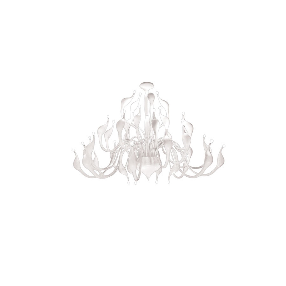 صورة Meta Swan Chandelier - White