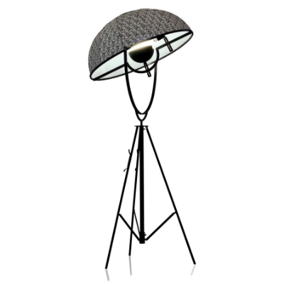 الصورة: 1 LT Grey Floor Lamp 