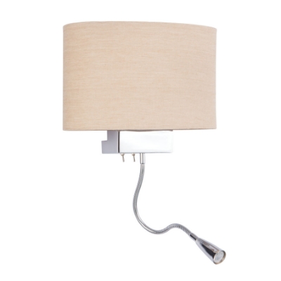 الصورة: 1 LT Ivory Wall Lamp