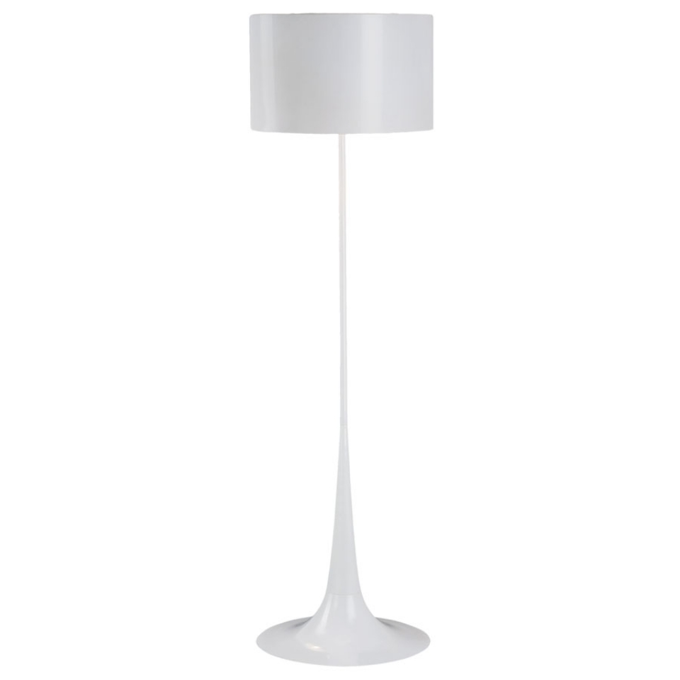 صورة Aluminium shade Floor Lamp - White