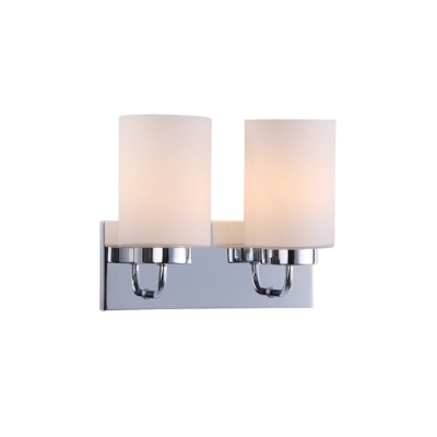 الصورة: 2 LT Frosted glass Wall Lamp 