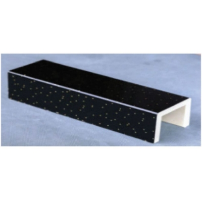 الصورة: Galaxy Black  Artificial Marble Ledge - (Size : 900x900)