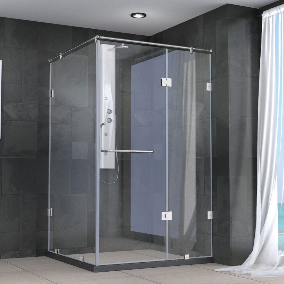 صورة Frameless Corner enclosure - (Size : 1600-2000)