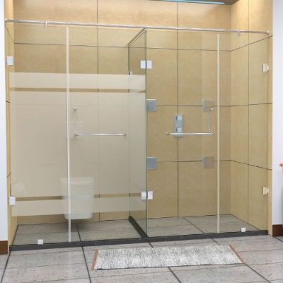 الصورة: T-shaped Shower Enclosure - (Size : 3000-3400)