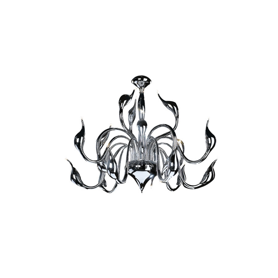 صورة Meta Swan Chandelier - White