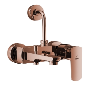 Picture of Single Lever Bath & Shower Mixer 3-in-1 System - Blush Gold PVD