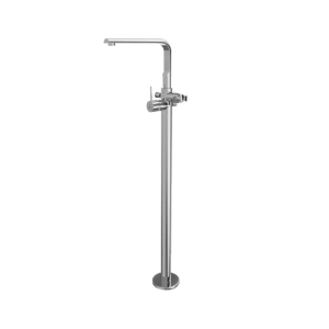 Picture of Exposed Parts of Floor Mounted Single Lever Bath Mixer - Chrome