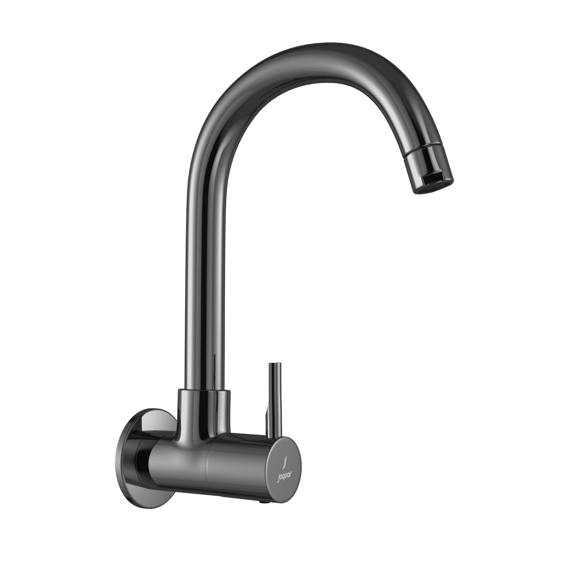 Black Chrome Swivel Spout Wall Mount Sink Tap Florentine Prime In Kuwait Jaquar 