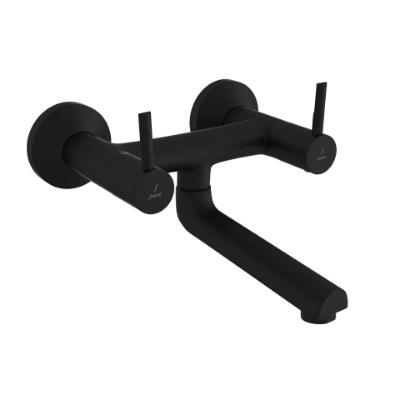 الصورة: Wall Mixer Non-Telephonic Shower Arrangement  - Black Matt