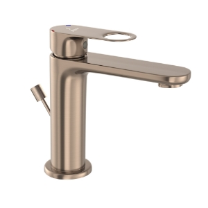 Picture of Single Lever Basin Mixer with Popup Waste - Gold Dust