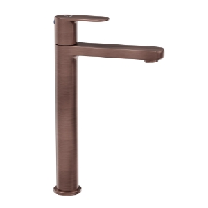 Picture of High Neck Basin Tap - Antique Copper