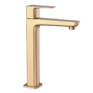 Picture of High Neck Basin Tap - Auric Gold