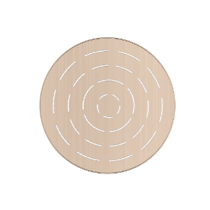 Picture of Round Shape Maze Overhead Shower - Gold Dust