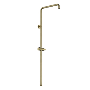 Picture of Exposed Shower Pipe with Hand Shower Holder, L-Type - Antique Bronze