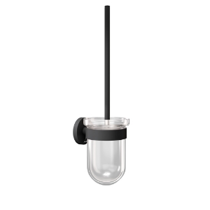 Picture of Toilet Brush & Holder - Black Matt