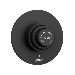 Picture of Metropole Regular In-wall Flush Valve - Black Matt