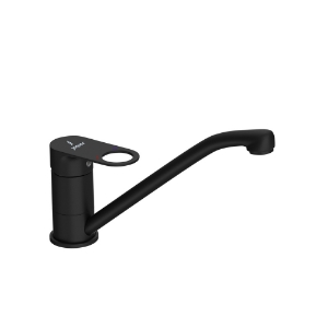 Picture of Single Lever Mono Sink Mixer - Black Matt