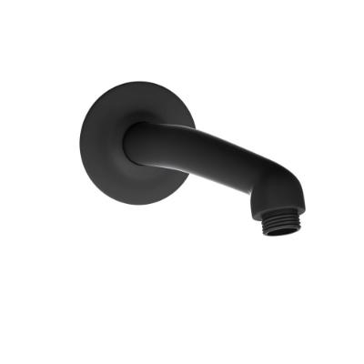 Picture of Round shape Shower Arm - Black Matt