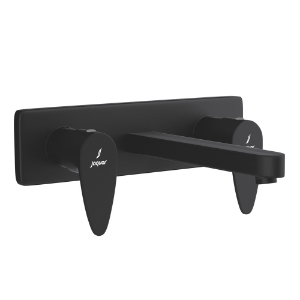 Picture of 3 Hole Basin Mixer Wall Mounted - Black Matt