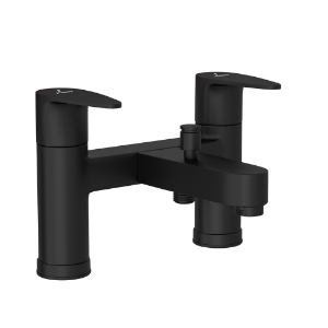 Picture of H Type Bath and Shower Mixer - Black Matt