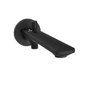 Picture of Laguna Bath Spout with Diverter - Black Matt