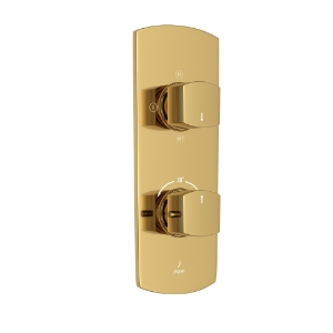 Picture of Aquamax Thermostatic Shower Mixer - Gold Bright PVD