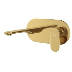 Picture of Exposed Parts of Single Lever Built-in In-wall Manual Valve - Gold Bright PVD