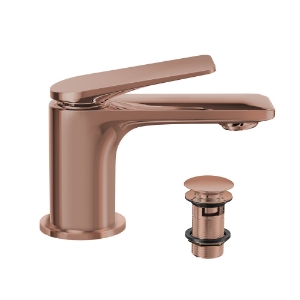 Picture of Single Lever Basin Mixer - Blush Gold PVD