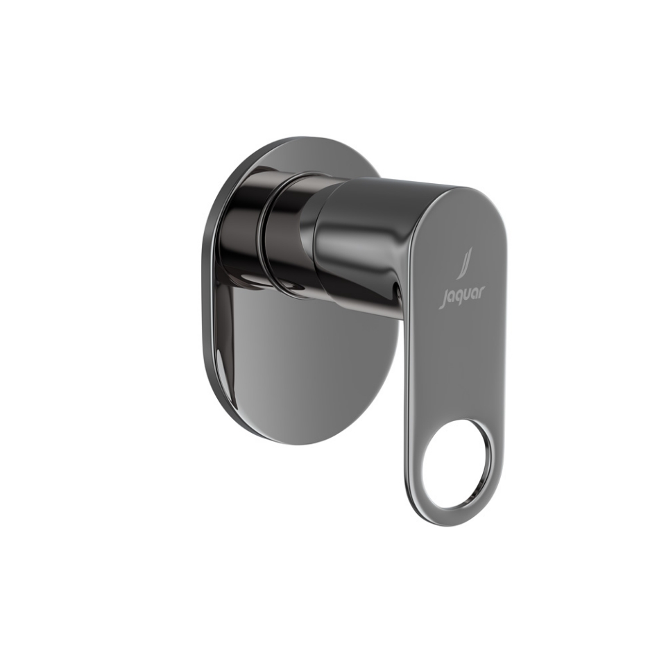 صورة In-wall Stop Valve Cold Only - Black Chrome