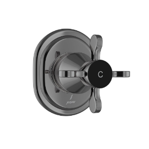 Picture of In-wall Stop Valve Cold Only - Black Chrome