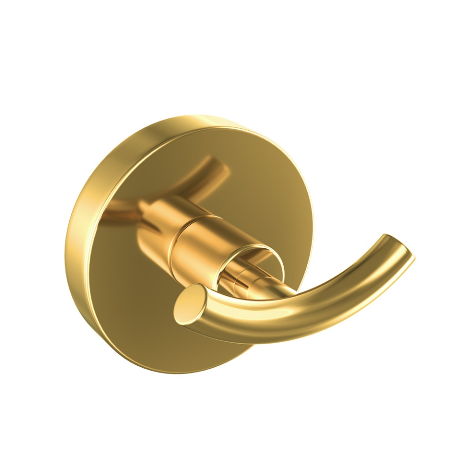 Picture of Double Robe Hook - Gold Bright PVD