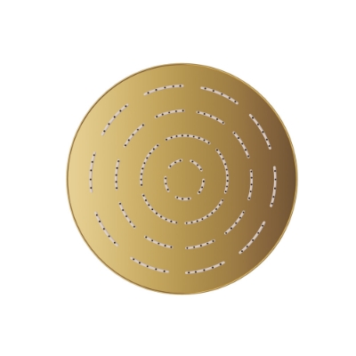 Picture of Round Shape Maze Overhead Shower - Gold Bright PVD