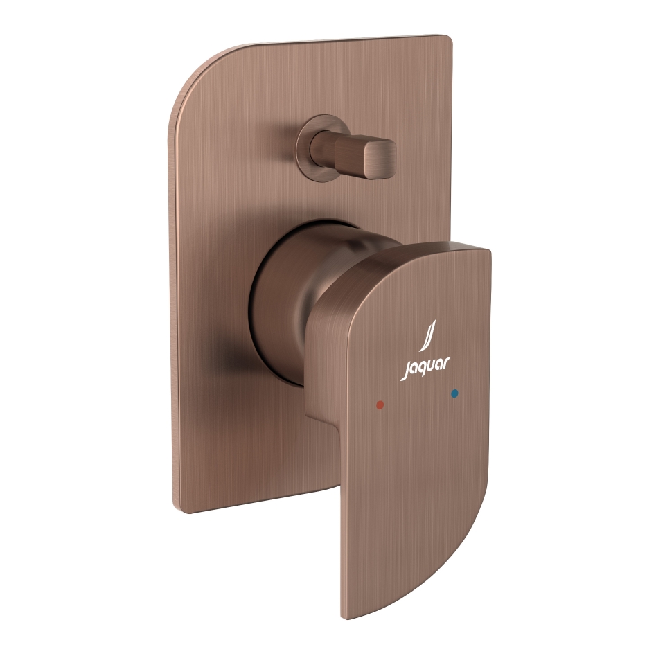 Picture of Exposed Part Kit of Single Lever Hi Flow In-wall Diverter - Antique Copper